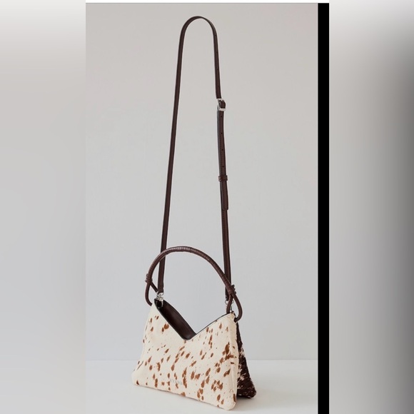 STAUD Valerie Shoulder Bag in Cow Print 🐄 - Picture 5 of 8